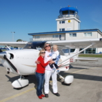 Die Flugvorbereitungen...